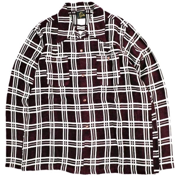 Needles ニードルス 23AW 日本製 Cowboy One-Up Shirt - R/AC ...