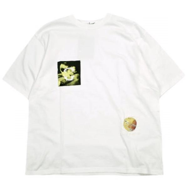 新品 UNDERCOVER アンダーカバー 25SS 日本製 ランダムプリントパッチTEE UP1E...