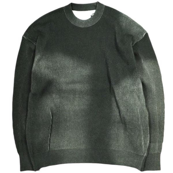新品 ssstein シュタイン 25SS 日本製 DISCOLORATION RIB KNIT L...