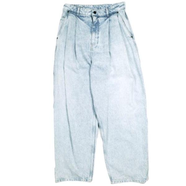 新品 HED MAYNER ヘドメイナー 25SS PLEATED DENIM PANTS 2プリー...