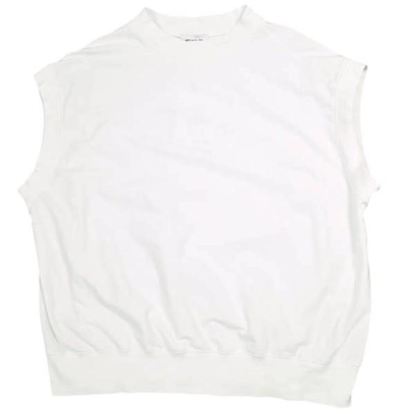新品 HED MAYNER ヘドメイナー 25SS SLEEVELESS T-SHIRT Vガゼット...