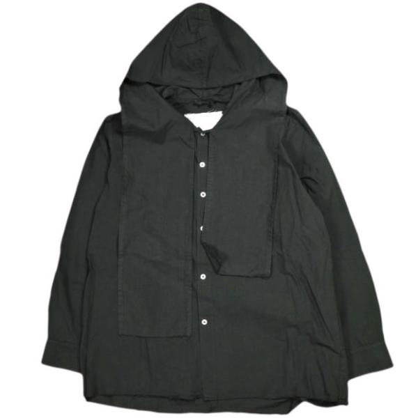 新品 CAMIEL FORTGENS カミエル フォートヘンス 24AW HOODED SCARF ...
