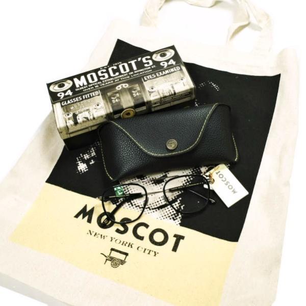 新品 MOSCOT モスコット FANAGLE 50サイズ ユニセックス ファナグル BLACK/S...