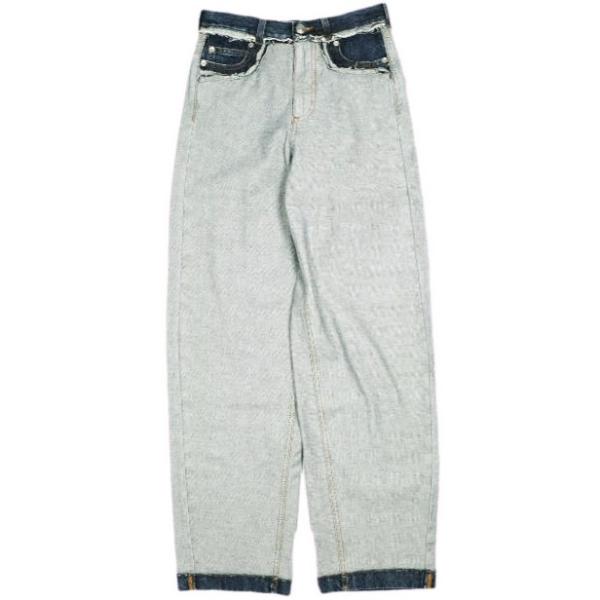 新品 MARNI マルニ 25SS イタリア製 インサイドアウト デニム製 キャロットジーンズ PA...