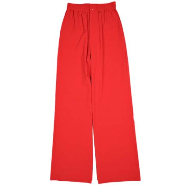 新品 HYKE ハイク 23AW 日本製 STRECH WIDE LEG PANTS ストレッチワイ...