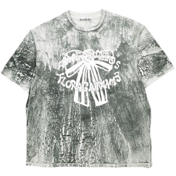 新品 Acne Studios アクネストゥディオズ 25SS PLASTER PRINT T-SH...