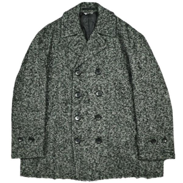 BLACK COMME des GARCONS ブラックコムデギャルソン 25AW ウール/ナイロン...