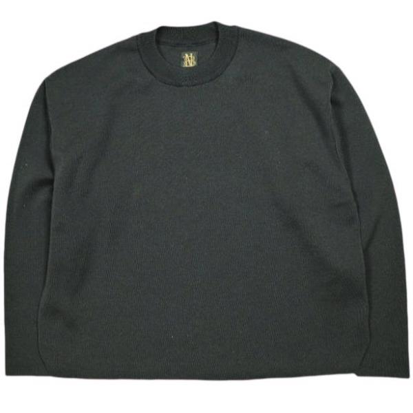 BATONER バトナー 24AW 32G SMOOTH WOOL CREW NECK KNIT 3...