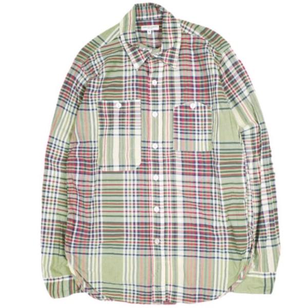 Engineered Garments エンジニアードガーメンツ Work Shirt - Cott...