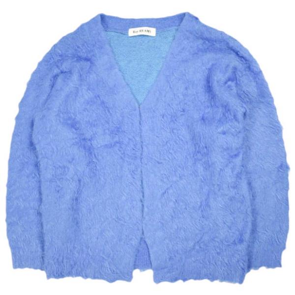 Ray BEAMS レイビームス 23AW ヘアリーシャギーカーディガン 61-15-0216-35...