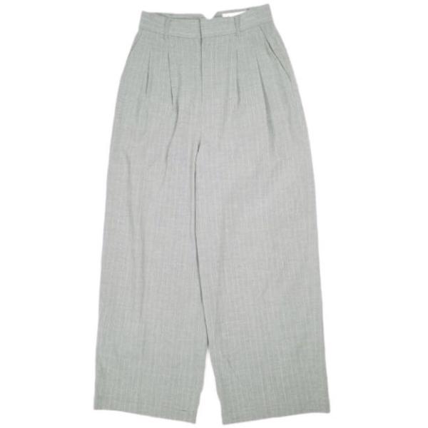 新品 Ray BEAMS レイビームス 23SS ピンストライプワイドパンツ 61-23-0136-...
