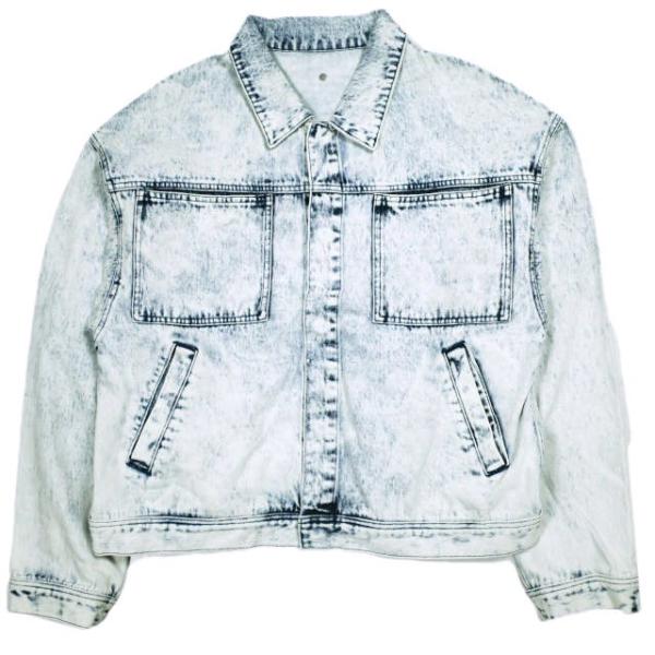 Danke Schon ダンケシェーン 24SS CHEMICAL BLEACH DENIM JAC...