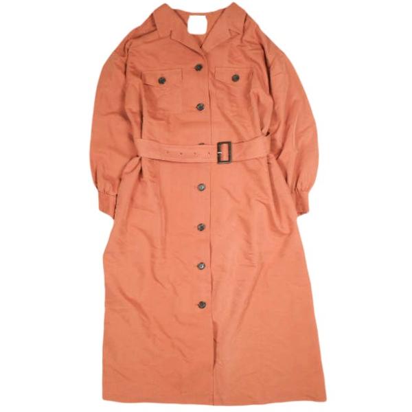 Ray BEAMS レイビームス サファリシャツワンピース 63-26-0500-928 ONE S...