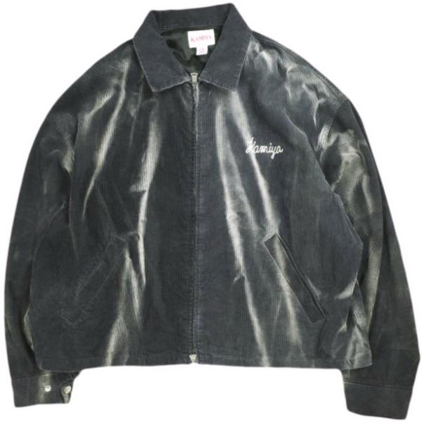 KAMIYA カミヤ 25AW 日本製 Sun-Faded Corduroy Work Blouso...