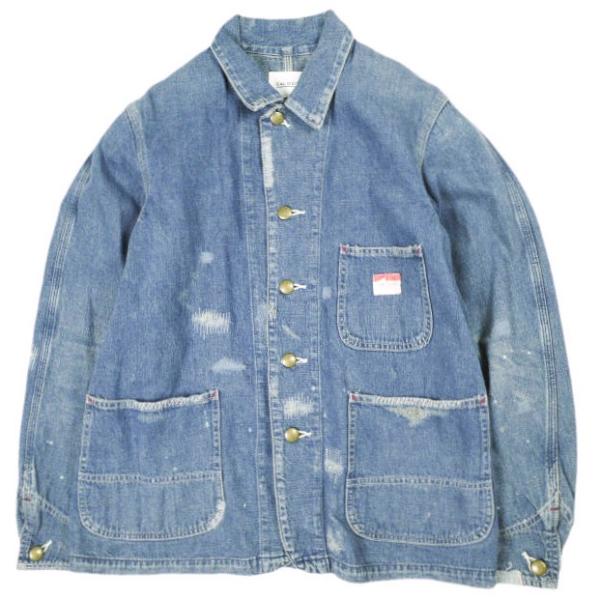 CAL O LINE キャルオーライン 日本製 SPECIAL DENIM COVERALL ダメー...