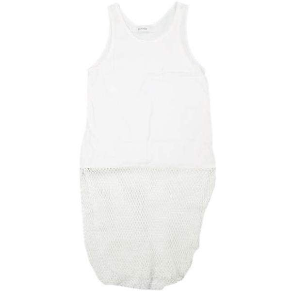 PROVOKE プロヴォーク 日本製 MESH TANK TOP メッシュドッキング ロングタンクト...