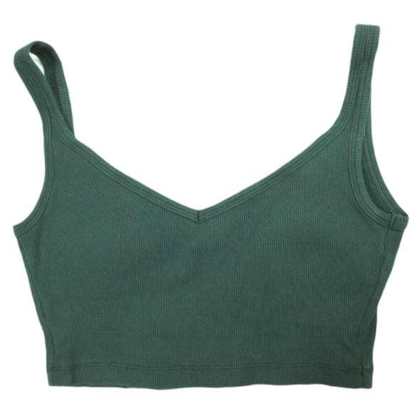 H BEAUTY＆YOUTH エイチ ビューティーアンドユース COTTON RIB BRA TOP...