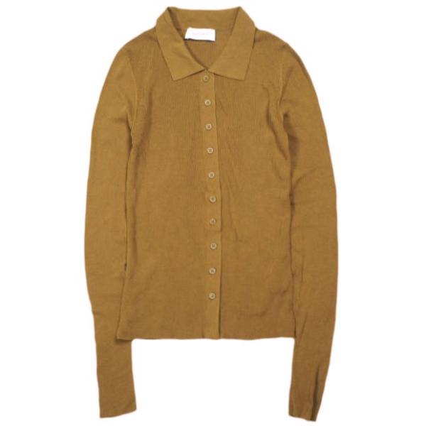 ADAM ET ROPE アダムエロペ 25AW ポロニットリブカーディガン GAK25180 Fr...