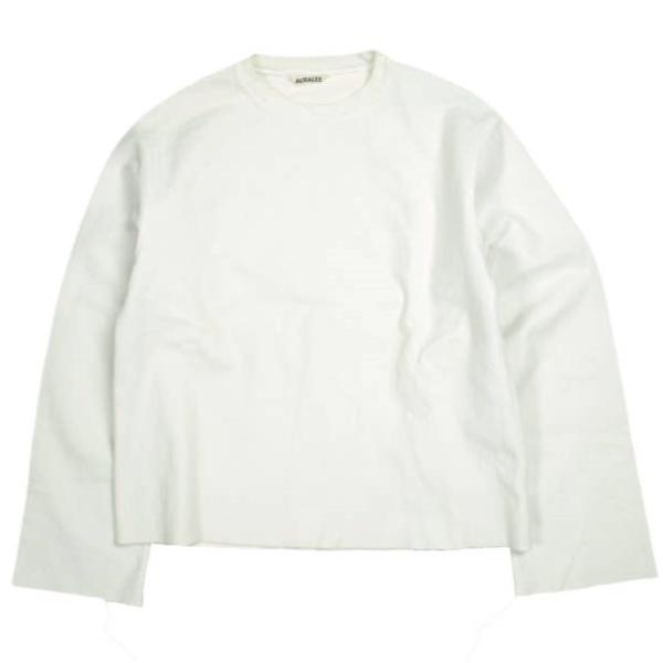 AURALEE オーラリー 日本製 Super Milled Sweat Cut-Off P/O ス...