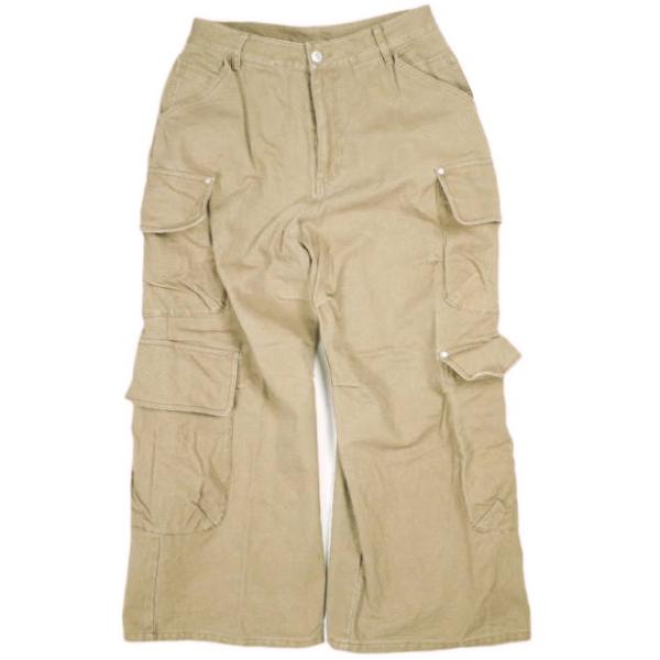 Danke Schon ダンケシェーン 25SS DUCK FLARE BAGGY CARGO PA...