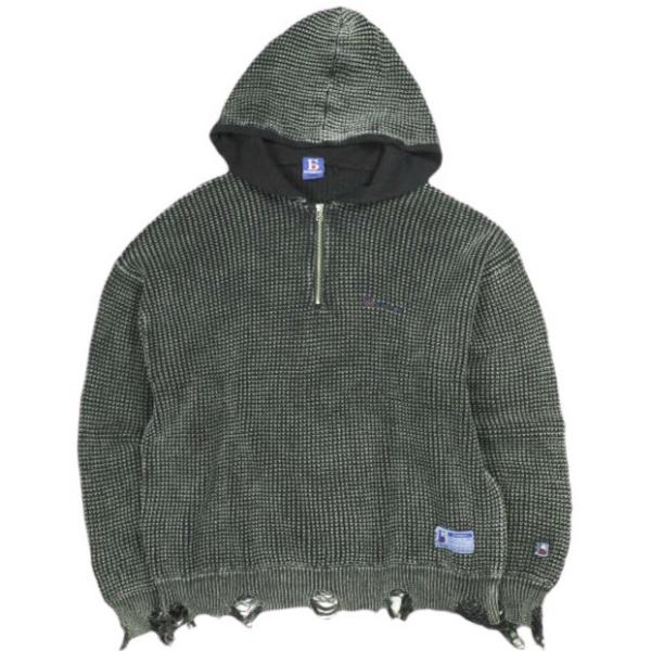 Danke Schon ダンケシェーン PIGMENT STONEWASH DAMAGE AZE H...