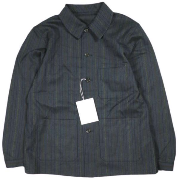 新品 un/unbient アン tatシリーズ ファーストグランスジャケット 3 Navy Str...