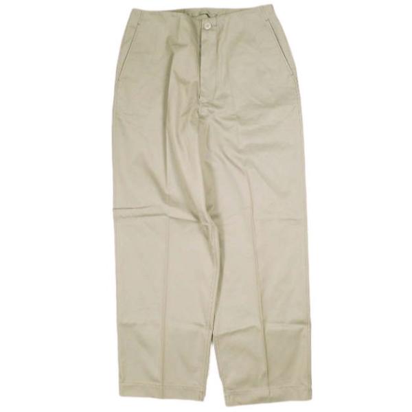 新品 un/unbient アン 日本製 WIDE PULL PANTS コットンポリギャバジン ワ...