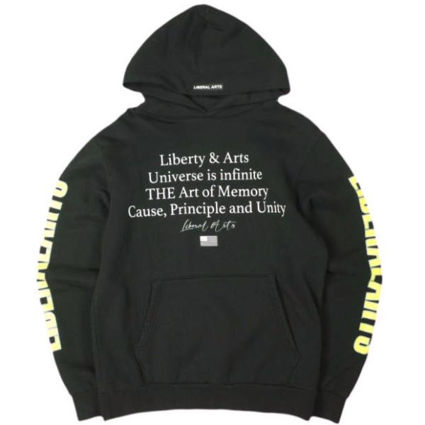 LIBERAL ARTS リベラルアーツ PRINTED HOODIE 裏起毛 スウェットプルオーバ...