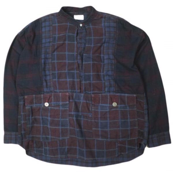 CHANGES チェンジーズ 日本製 Remake Flannel Shirt リメイクフランネルシ...