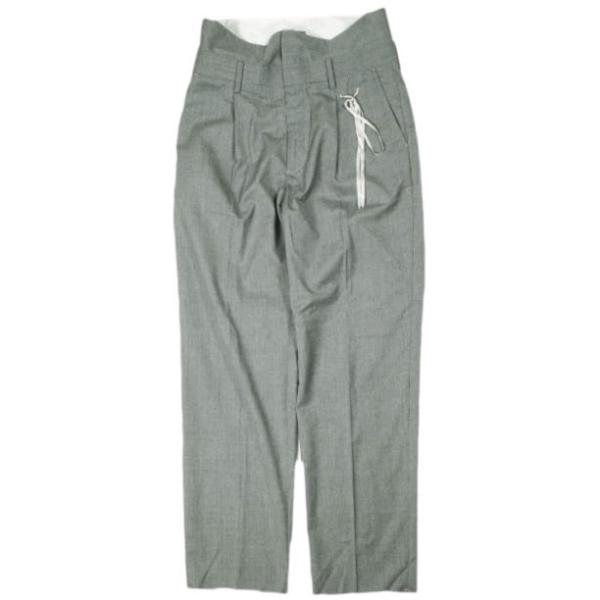 Midorikawa ミドリカワ 25SS 日本製 ONE TUCK SLACKS ワンタックスラッ...