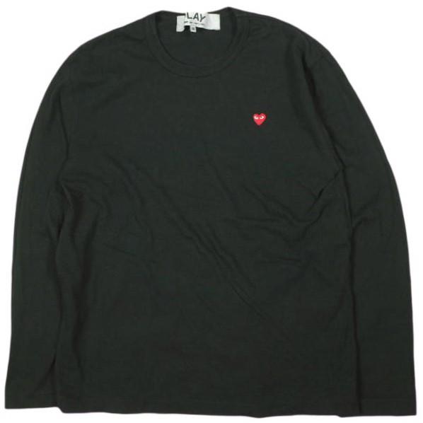 PLAY COMME des GARCONS プレイコムデギャルソン 日本製 L/S TEE - R...