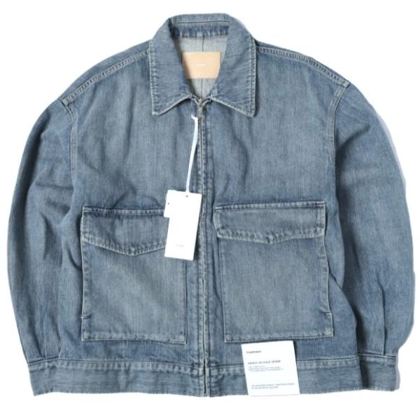 新品 Graphpaper グラフペーパー 25AW SELVAGE DENIM ZIP JACKE...