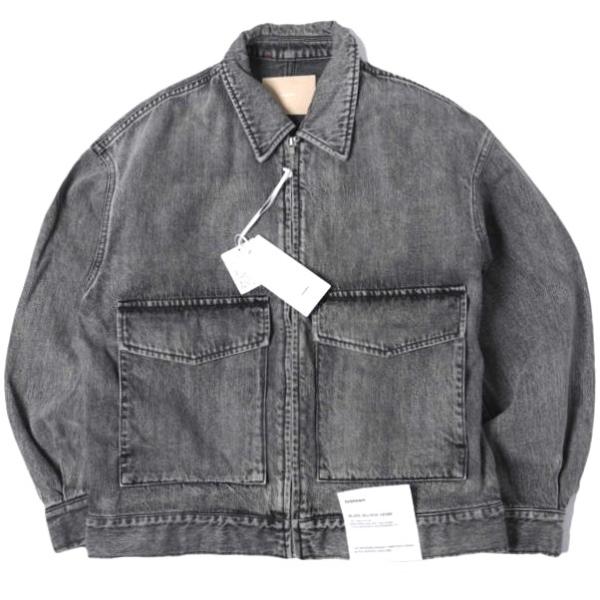 新品 Graphpaper グラフペーパー 25AW SELVAGE DENIM ZIP JACKE...