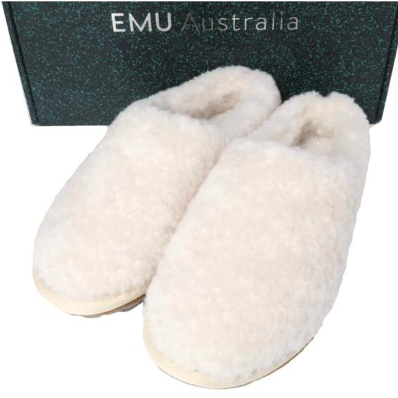 新品 EMU Australia エミューオーストラリア Joy Teddy メリノウール スリッポ...