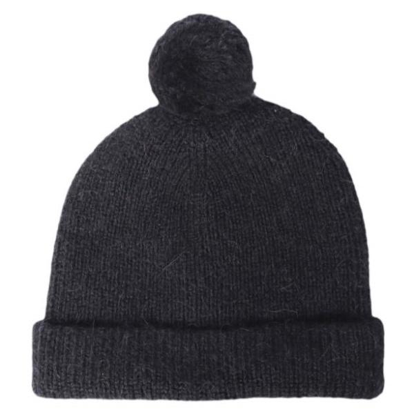 ARKET アーケット ボンボン付き アルパカニットキャップ 251023-110 ONE SIZE...