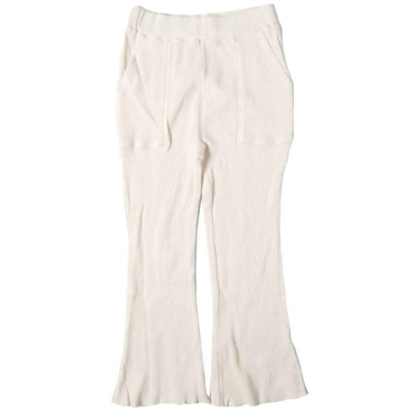 Ray BEAMS レイビームス ワッフルバックスリットパンツ 63-23-0272-101 0 O...