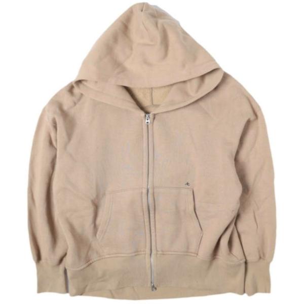 AMERICANA アメリカーナ 日本製 WIDE FULLZIP HOODIE ワイドフルジップフ...