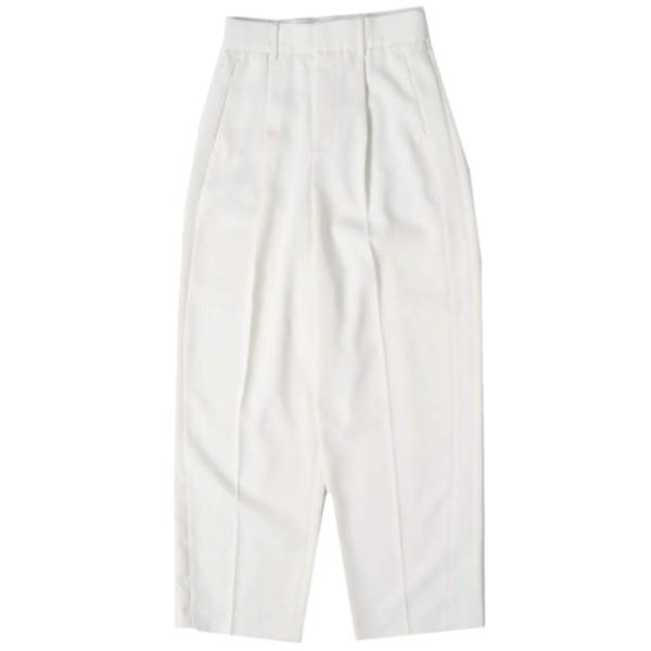 CEaRET シーレット 24AW ワイドストレートパンツ 243009 1 OFF WHITE バ...