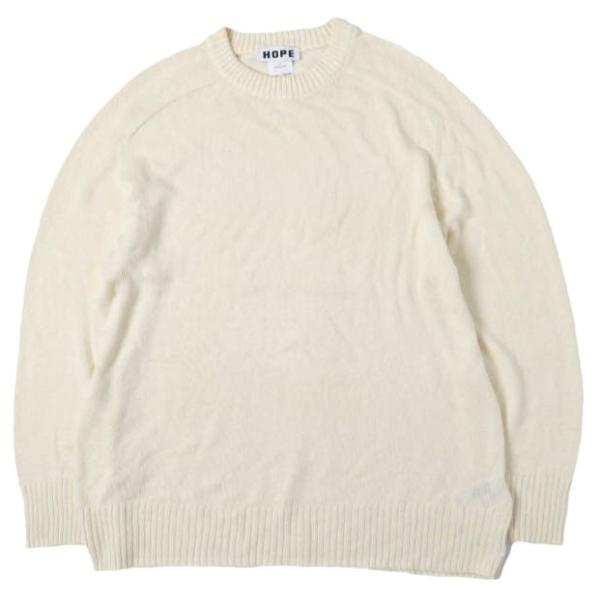 HOPE ホープ 21SS Compose Sweater リネンコットンクルーネックニット 12 ...