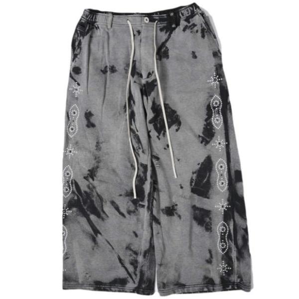 新品 Danke Schon ダンケシェーン 26SS STUDS SWEAT BAGGY PANT...