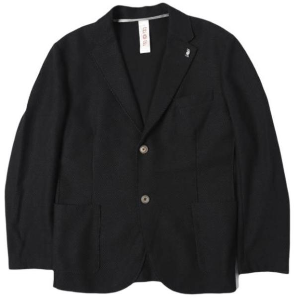 BOB ボブ イタリア製 ハニカムメッシュジャケット 07433128-1005 48 BLACK ...