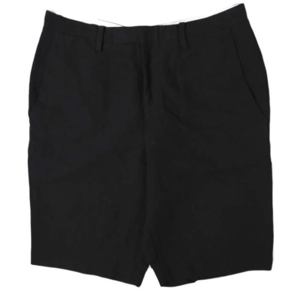 DIGAWEL ディガウェル 日本製 コットンスラックスショーツ 1 BLACK トラウザーズ ショ...