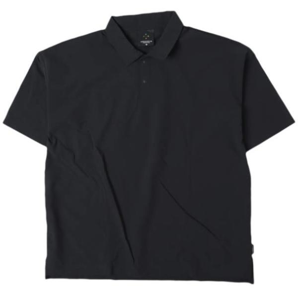 AXESQUIN アクシーズクイン TECH POLO テック ポロシャツ 321015 M BLA...