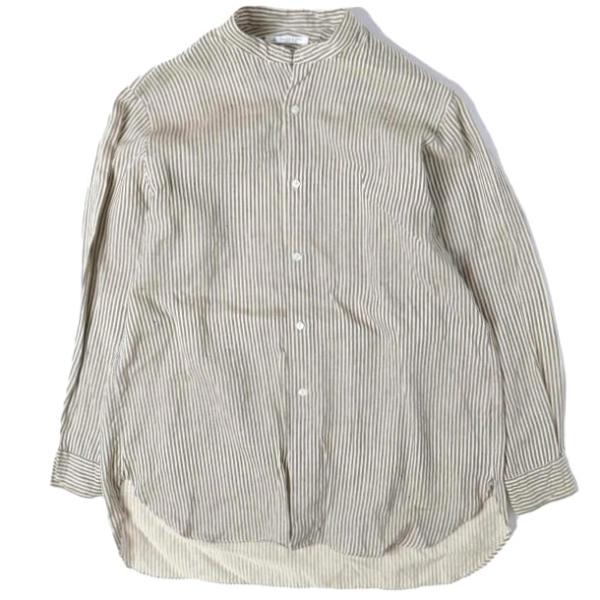 MAATEE＆SONS マーティーアンドサンズ 24SS C/L/N BAND COLLAR SHI...