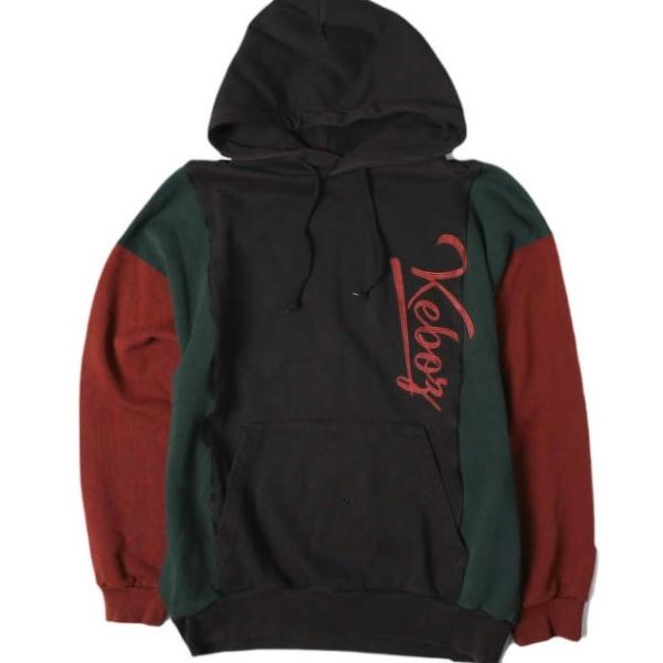 KEBOZ ケボズ 22AW ICON VERTICAL COLOR SWEAT HOODIE アイ...
