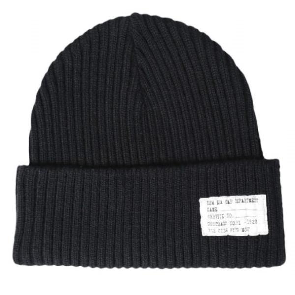 NEW ERA ニューエラ MILITARY KNIT リブ編みニットキャップ ONE SIZE B...