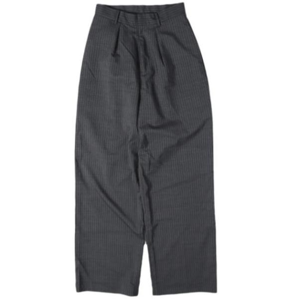 MAISON SPECIAL メゾンスペシャル 23AW ピンストライプ1タックワイドスラックス L...