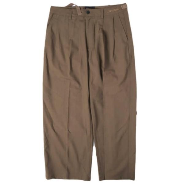 LUSOR ルーソル WOOL WIDE SLACKS ウールワイドスラックス 21S-PTL123...
