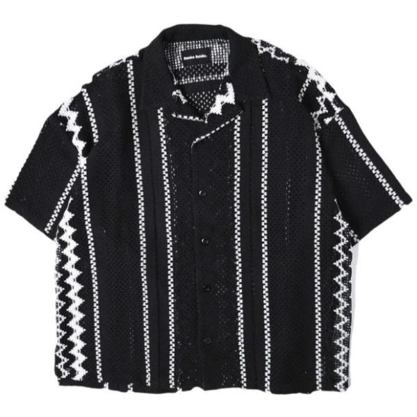 Danke Schon ダンケシェーン 26SS RUSSELL S/S SHIRTS ラッセル編み...
