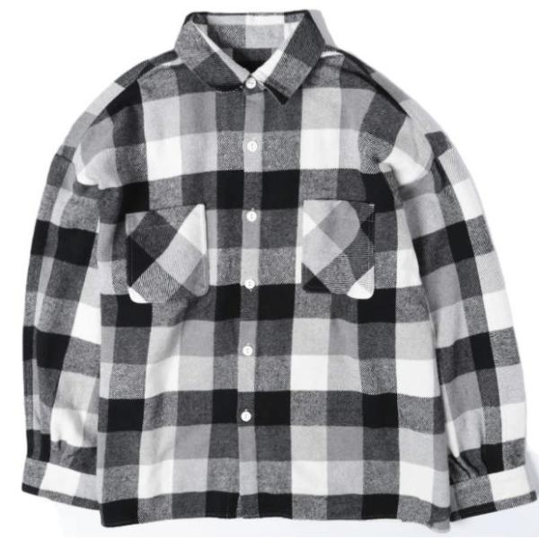 B omnivore ビーオムニボー 25AW BLOCK CHECK SHIRTS ブロックチェッ...
